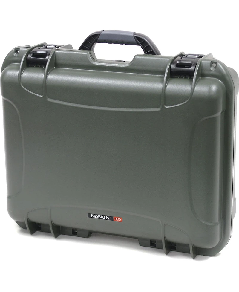 Nanuk Large Series 930 Lightweight Nk-7 Resin Waterproof Protective Case with Foam, Olive