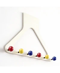 Yigii Vibrant No-Drill Over Door Hooks, 6 hook, No Drill, 10.6" Height, Silent, Secure, Damage-Free