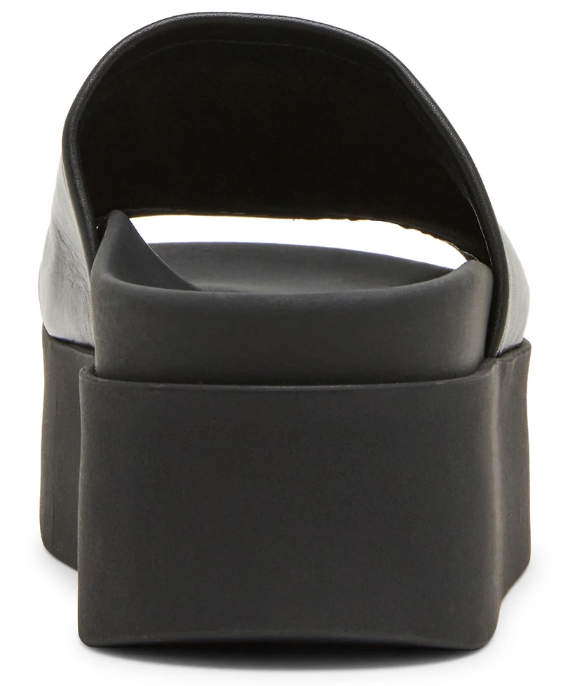 Steve Madden Women's Arwen Flatform Slip-On Slide Sandals