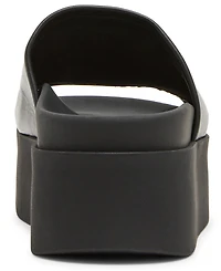 Steve Madden Women's Arwen Flatform Slip-On Slide Sandals