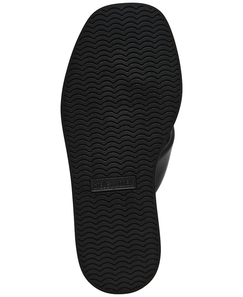 Steve Madden Women's Bella Flatform Slip-On Thong Sandals