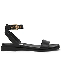 Steve Madden Women's Dandi Round Toe Flat Sandals
