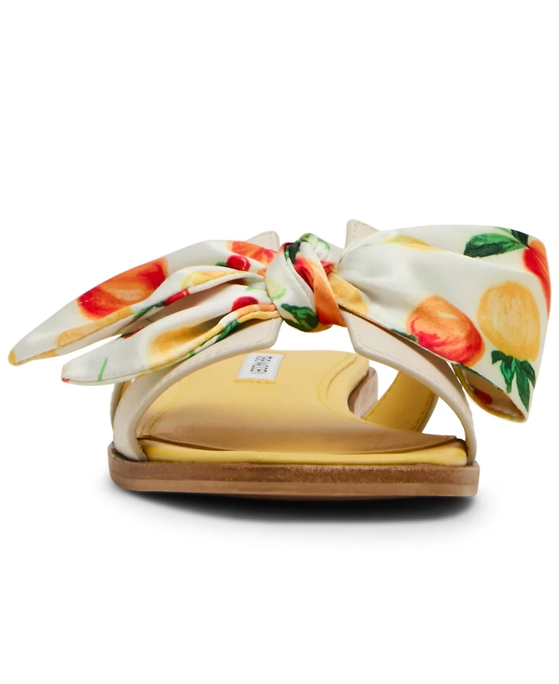 Steve Madden Women's Hadyn-Scarf Slip-On Slide Sandals