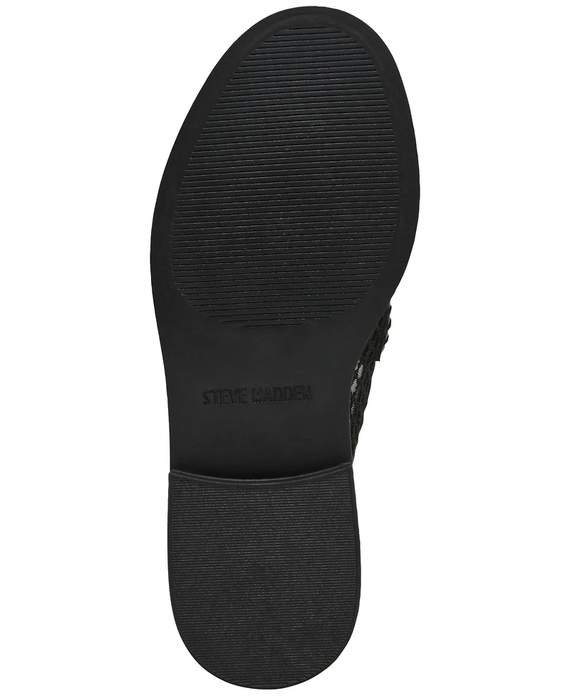 Steve Madden Women's Madison Mesh Block Heel Loafer