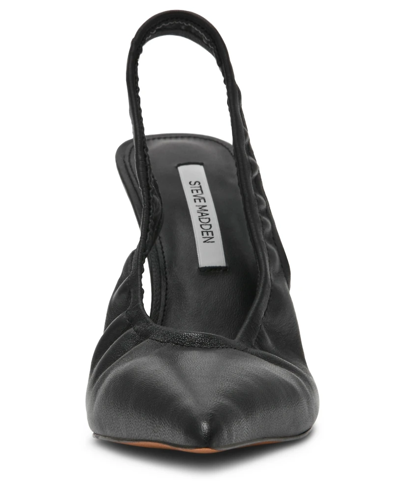 Steve Madden Women's Andromeda-Scrunched Slingback Pumps