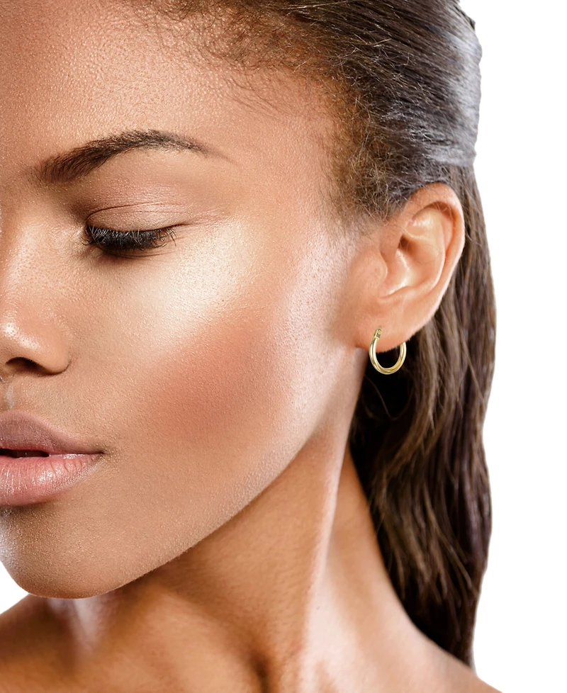 Macy's Hoop Earrings in 10k Yellow Gold