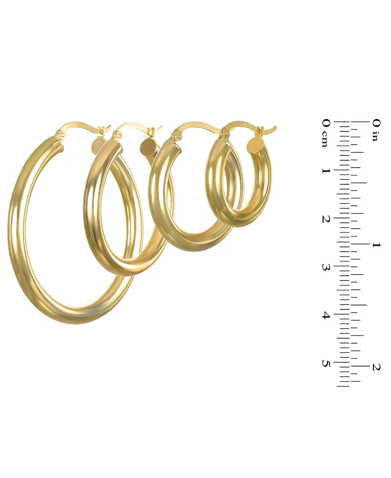 Macy's Hoop Earrings in 10k Yellow Gold