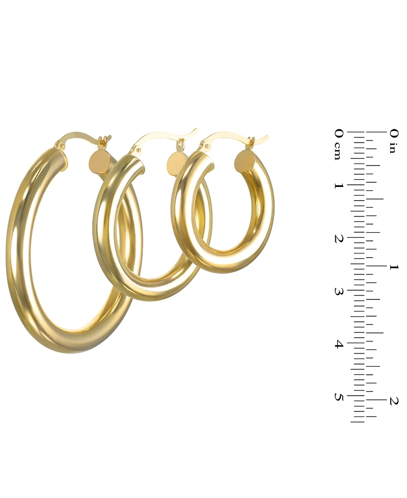 Macy's Hoop Earrings in 10k Yellow Gold