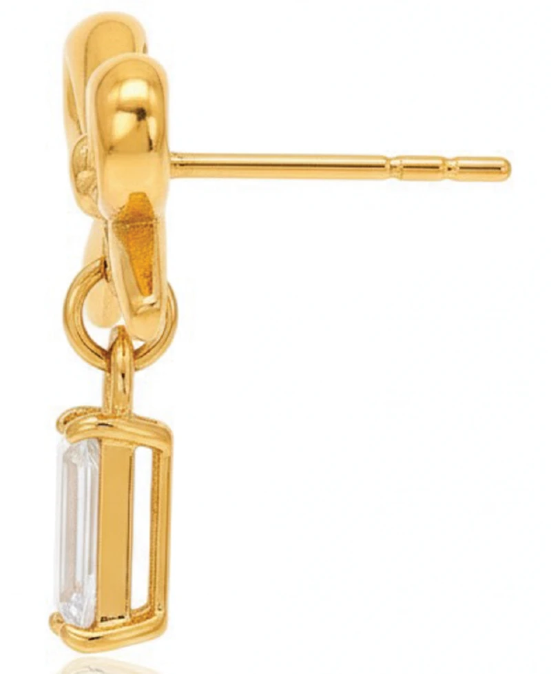 Lola Ade Colette Gold-Tone Bow Stud Earrings