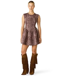 Steve Madden Women's Irinna Crewneck Mini Dress