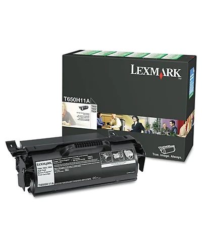 Lexmark T650H11A Return Program 25,000 Page-Yield High-Yield Toner - Black