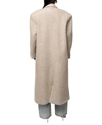 Jluxlabel Women's Oversize Double-Breasted Coat