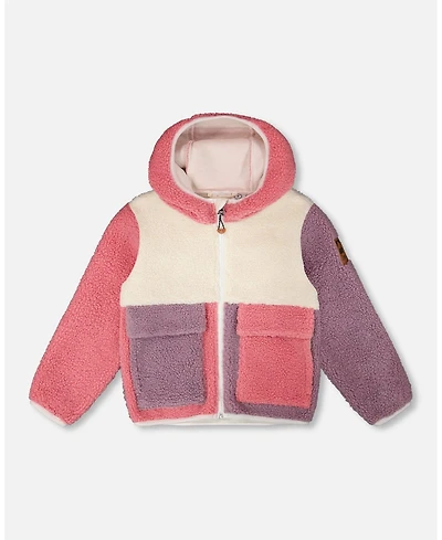 Deux par Deux Baby Girls Sherpa Jacket
