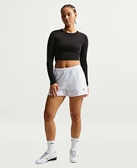 Nike Women's Mid-Rise French Terry Shorts
