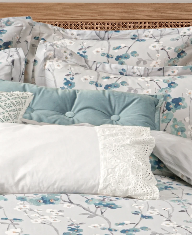 Levtex Home Florina Velvet Decorative Pillow, 12" x 24"