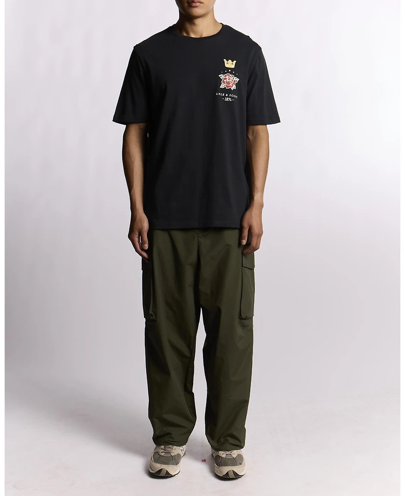 Lyle & Scott Men's Rose And Crown Graphic T-shirt