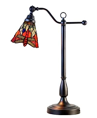 Dale Tiffany La Anza 24" Handmade Tiffany Desk Lamp