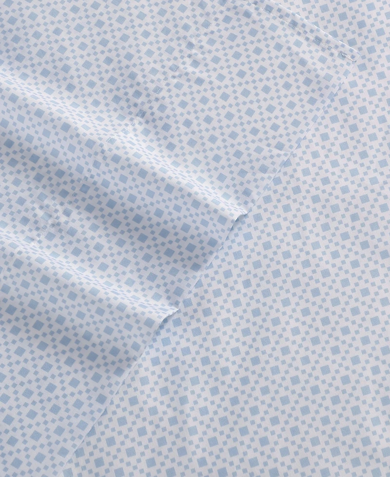 Nautica Printed Cooling Microfiber 3-Pc. Sheet Set