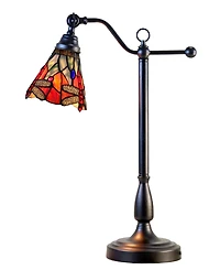 Dale Tiffany La Anza 24" Handmade Tiffany Desk Lamp