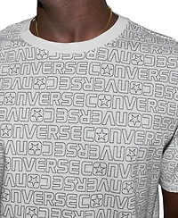 Converse Men's 3D Logo Short-Sleeve T-Shirt