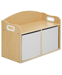 evolur Playthings Storage Bench - Kids' with Top Seat & Hidden
