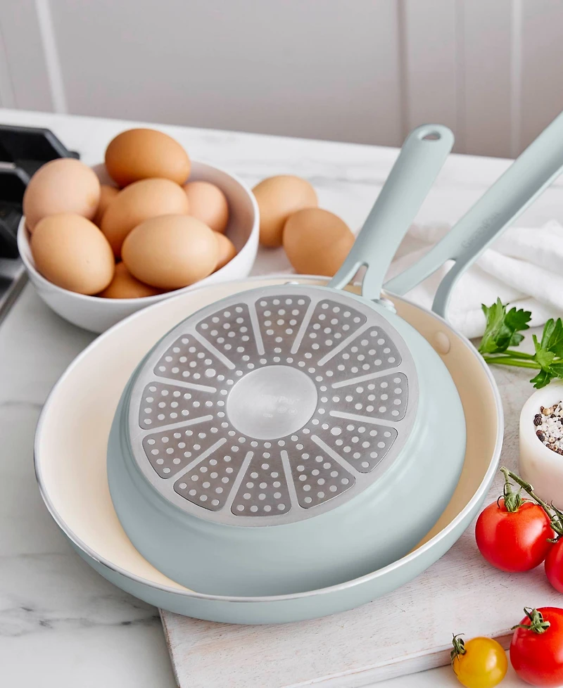 GreenPan Nova Gallery Ceramic Nonstick 2-Piece Frypan Set