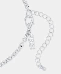 I.n.c. International Concepts Sculptural Curve Collar Necklace, 16-1/2" + 3" extender, Macy's Exclusive