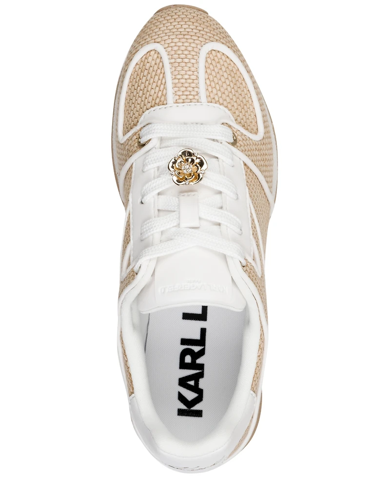 Karl Lagerfeld Paris Women's Macedon Lace-Up Sneakers