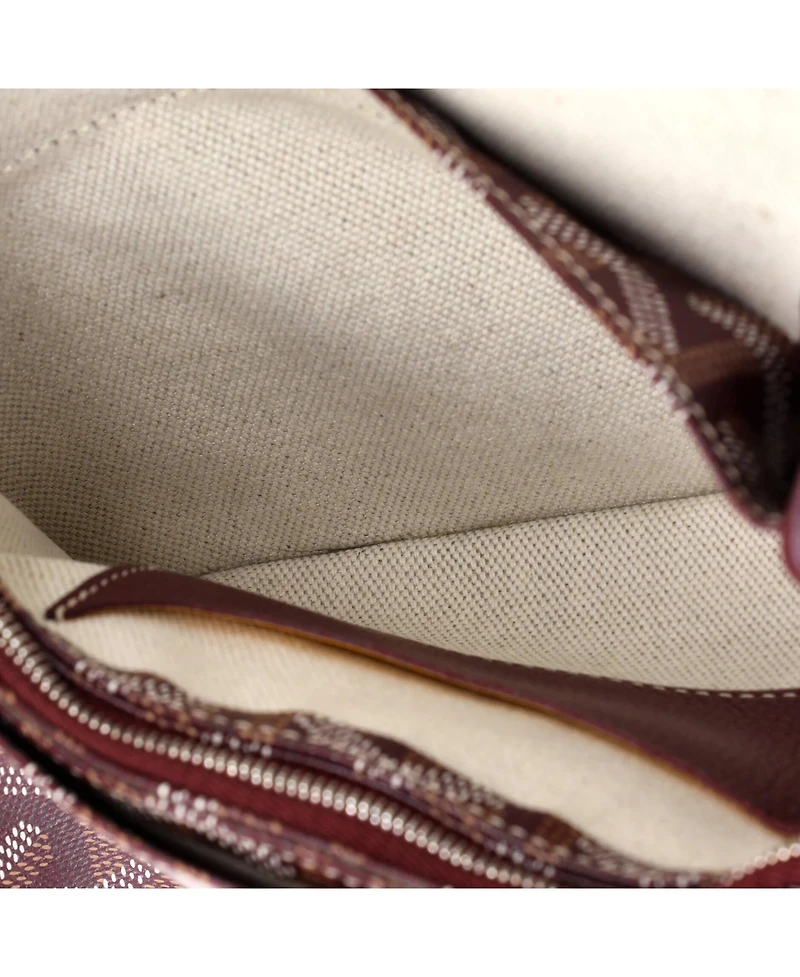 Pre-Owned Goyard Plumet Clutch Wallet Coated Canvas