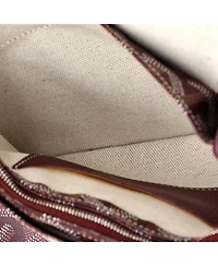 Pre-Owned Goyard Plumet Clutch Wallet Coated Canvas