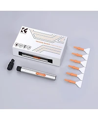 K&F Concept Versatile Switch Cleaning Pen Kit with 6x Full-Frame Sensor Cleaning Swab