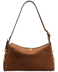 Coach Turn-Lock Haversack Large Shoulder Bag