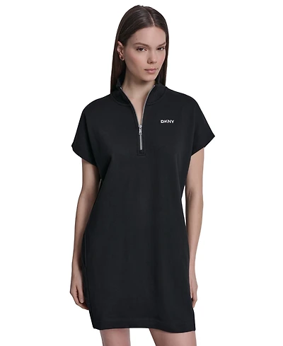 Dkny Sport Women's Regular-Fit Half Zip Sneaker Dress