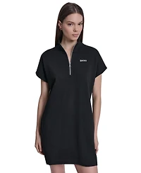 Dkny Sport Women's Regular-Fit Half Zip Sneaker Dress