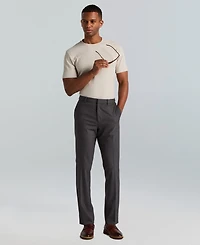 Perry Ellis Portfolio Men's Slim-Fit Gripper Waist Dress Pants