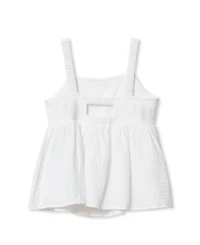 Lands' End Girls Woven Tank Top