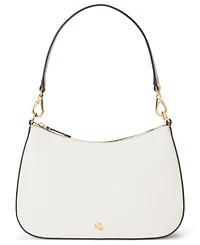 Lauren Ralph Lauren Danni Small Crosshatch Leather Slim Shoulder Bag