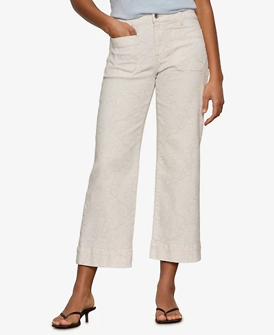 Sanctuary Petite Marine Mid Rise Crop Jeans