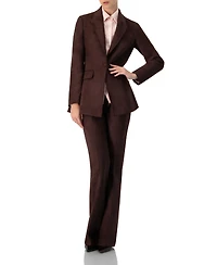 Ivonne Women's Single-Breasted Faux-Suede Blazer