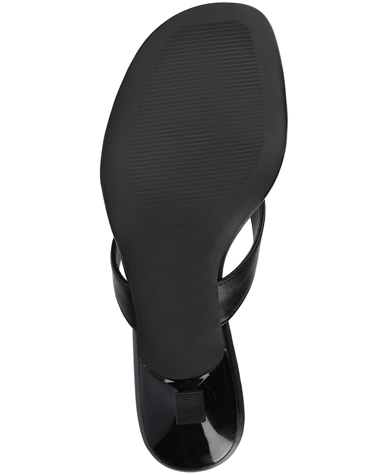 Journee Collection Women's Danielle Kitten Heel Flip Flop Sandals
