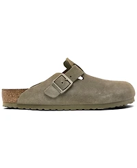 Birkenstock Men's Boston Suede Leather Casual Clogs from Finish Line