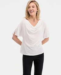 Jm Collection Women's Cowlneck Dolman-Sleeve Top, Macy's Exclusive