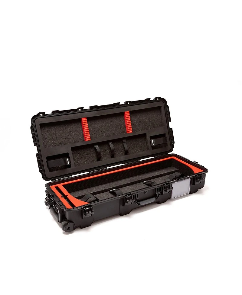 Nanuk 991 Wheeled Waterproof Hard Case with Foam Insert for Bows, Black