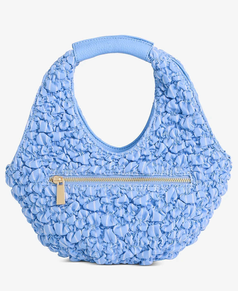 On 34th Alyii Ruched Stripe Top Handle, Macy's Exclusive