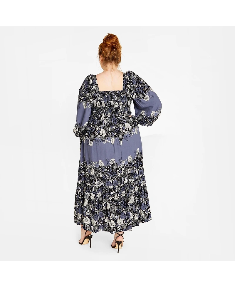 City Chic Women's Sadie Placement Dress