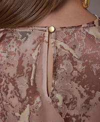 Donna Karan New York Women's Cowl Neck Top