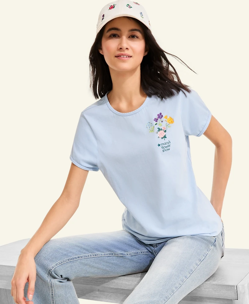Macy's Flower Show Women's Short-Sleeve State Flowers T-Shirt