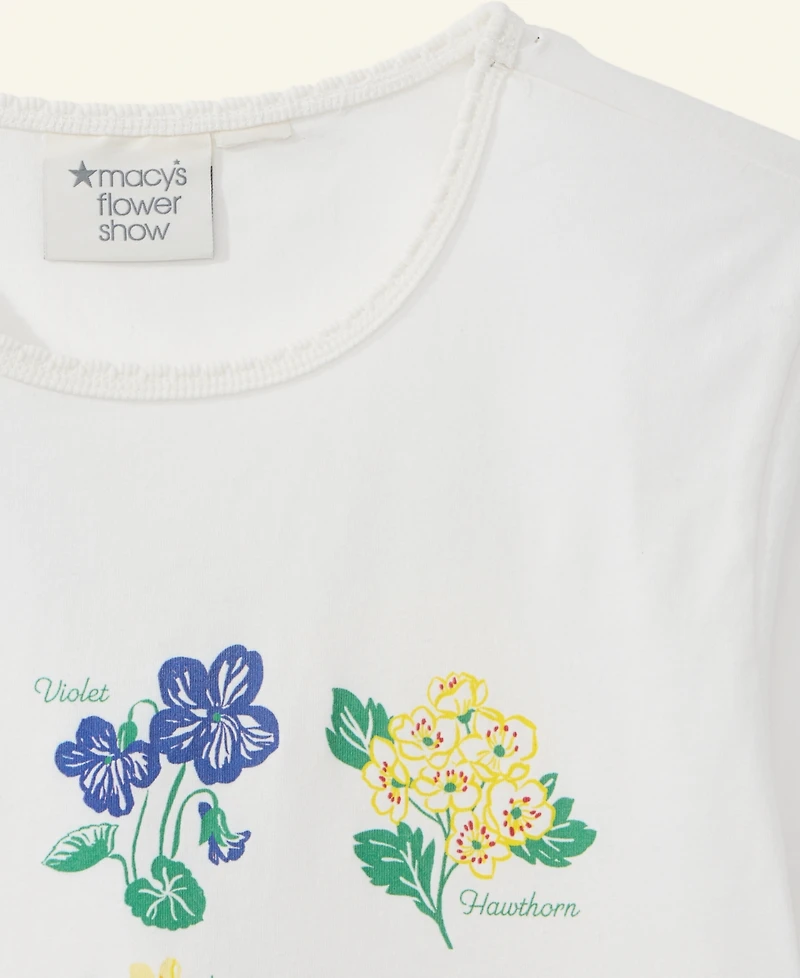 Macy's Flower Show Women's Short-Sleeve State Flowers T-Shirt