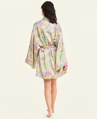 Macys Flower Show Womens Flower Field Print Robe Flower Field Print Pajamas Set Macys Exclusive