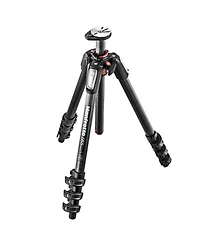 Manfrotto 055 4-Section Carbon Fiber Tripod with Horizontal Column